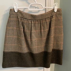 Jcrew wool skirt size 4